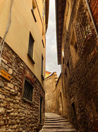 Low angle view of old building