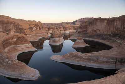 The iconic reflection canyon in utah's escalante grand staircase