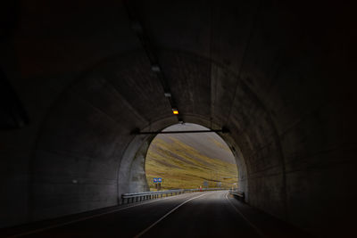 Tunnel on iceland