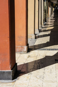 Corridor of building