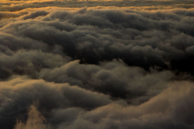 Low angle view of clouds in sky