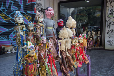 Toys for sale in store