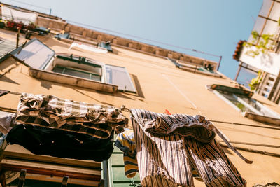 Panoramic shot of buildings against sky