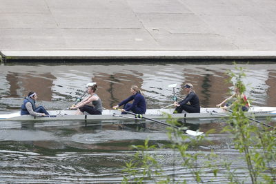 People on water