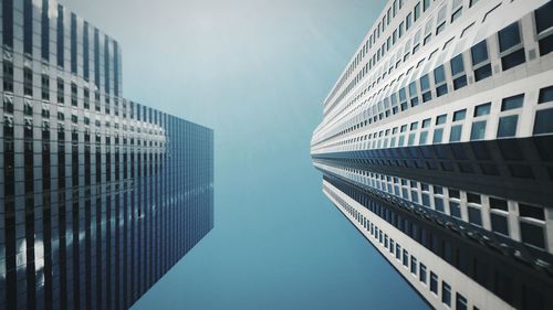 Low angle view of office building