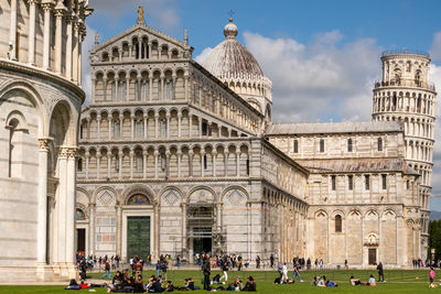 Group of people in historic building