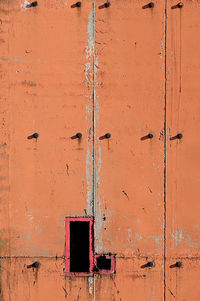 Full frame shot of wooden door