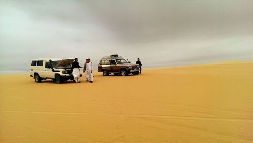 Car on landscape