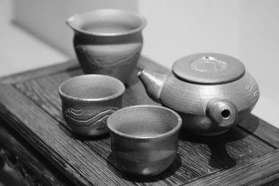 Close-up of drink on table