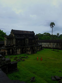 View of historic building against sky