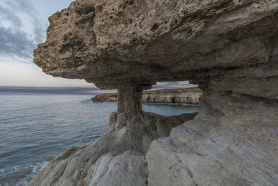 Rocks on shore