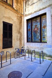 View of old building