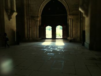 Corridor of building