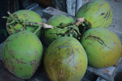 Close-up of fruits for sale in market