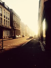 Road in city