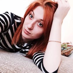 Portrait of young woman