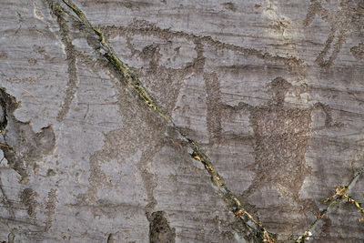 Full frame shot of weathered wall