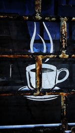 Close-up of rusty metal