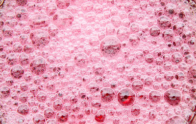 Full frame shot of pink petals