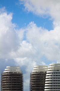 Modern cityscape against sky