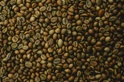 Full frame shot of coffee beans