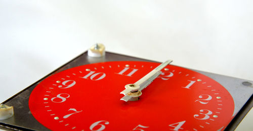 Close-up of clock