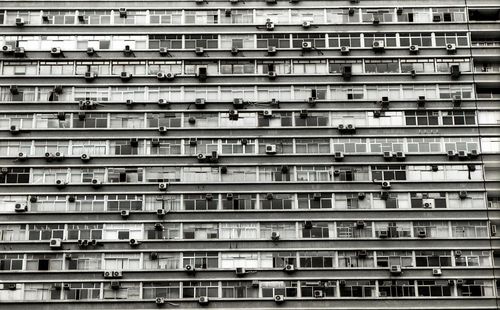 Full frame shot of residential building