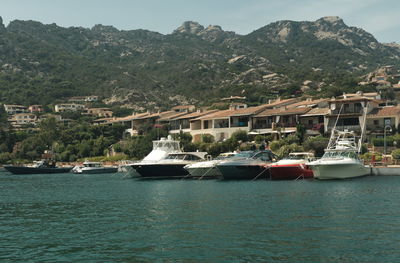 Porto cervo's cityscape