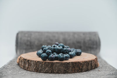 Close-up of cake on table