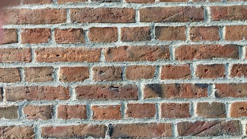 Full frame shot of brick wall