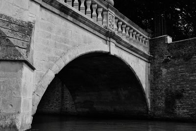 View of bridge against building