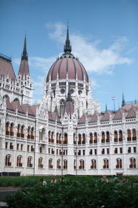 View of historic building against sky