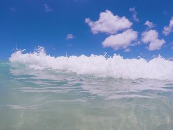 Scenic view of calm sea