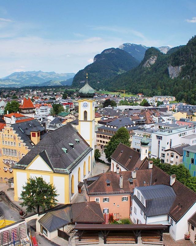 HIGH ANGLE VIEW OF TOWN