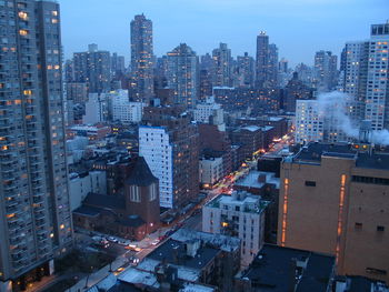 Skyscrapers in city