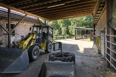 View of construction site