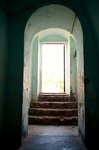 View of entrance