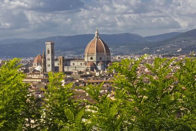 Florence cityscape in summer season