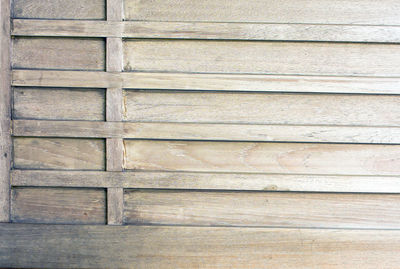 Full frame shot of wooden wall