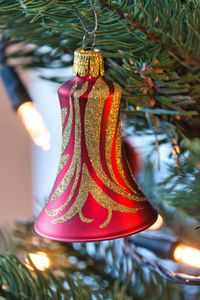 Close-up of christmas decoration