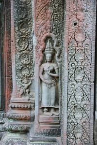 View of buddha statue in temple