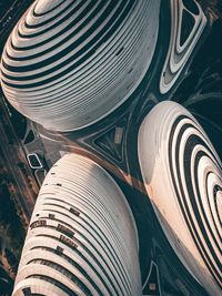 Full frame shot of spiral staircase