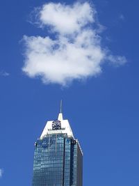 Low angle view of building against sky