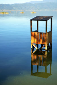 Pier on sea