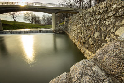 Bridge over river