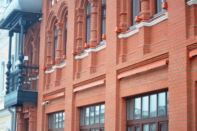 Low angle view of residential building