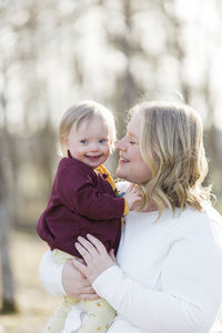 Mother and daughter