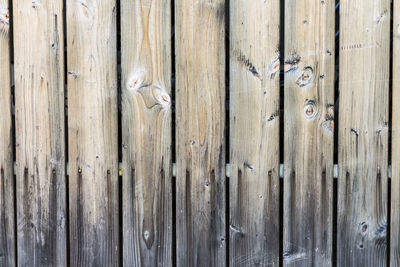 Close-up of wooden plank