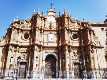 Low angle view of church