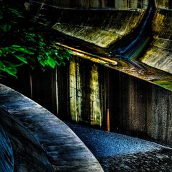 Full frame shot of bridge in water